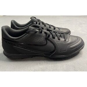 Nike Cleats Mens 10 Legend‎ 9 Academy IC Indoor Soccer Black DA1189-001 Futbol